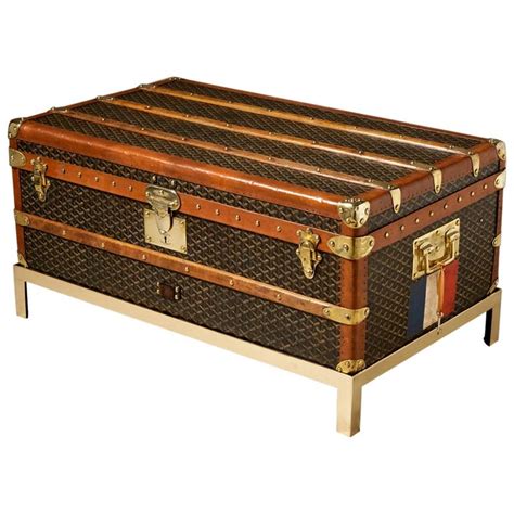 goyard antique trunks|goyard trunk bag price list.